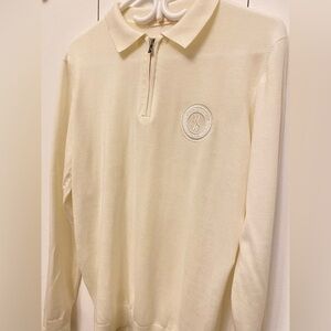 NWOT men’s long sleeve polo shirt size M